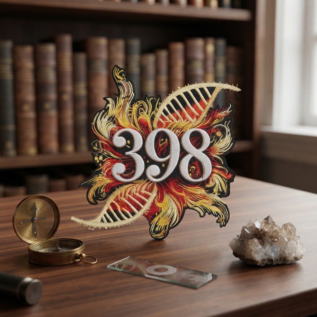 398 Logo Premium Patche