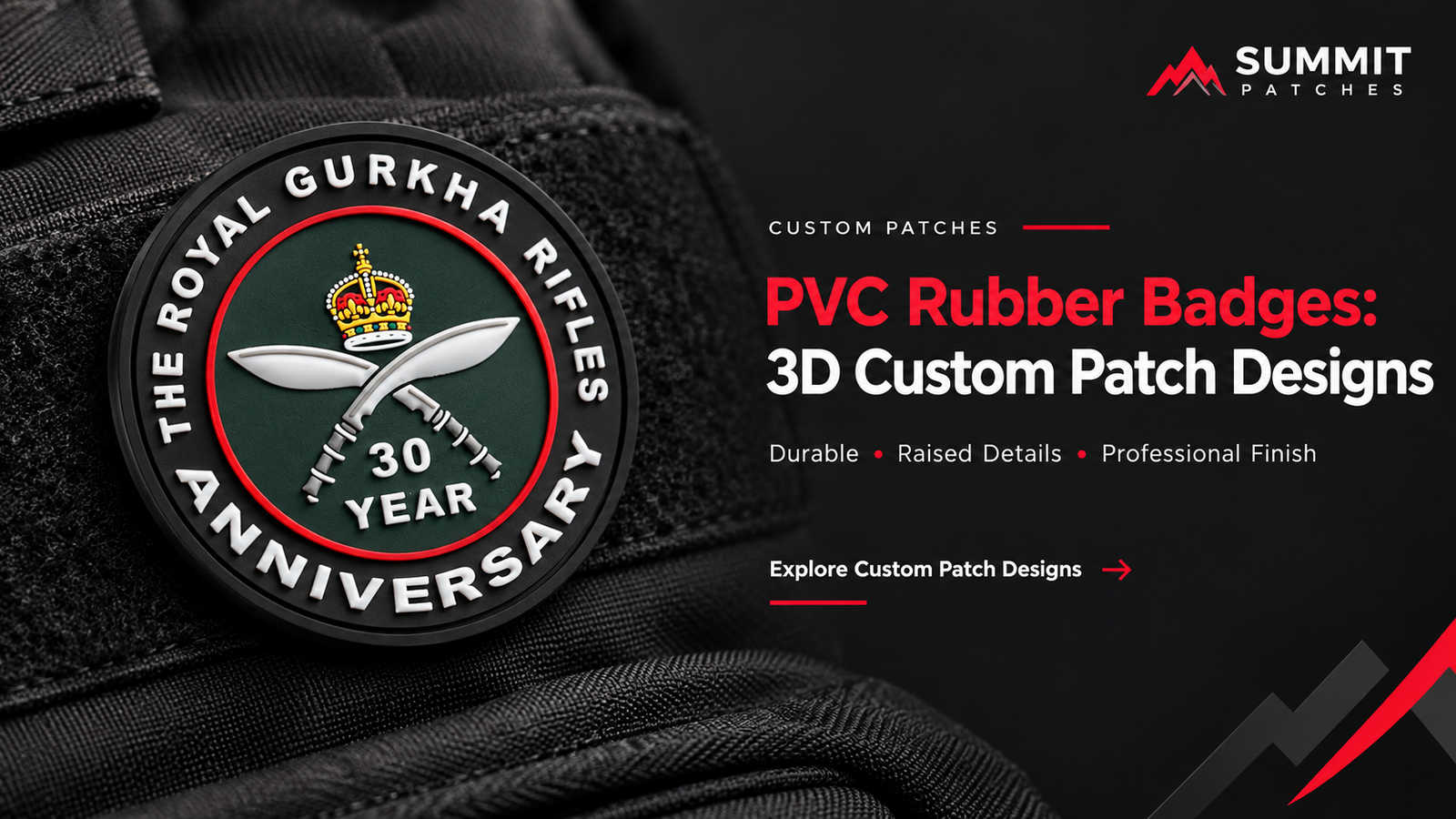 PVC Rubber Badges: A Modern Way to Create Custom Patch Designs